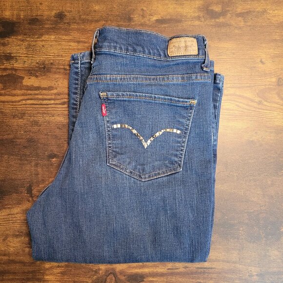 Vtg Levi's Jeans 10 S Perfectly Slimming Bootcut Tummy Control Mid Rise Y2K - Picture 3 of 12